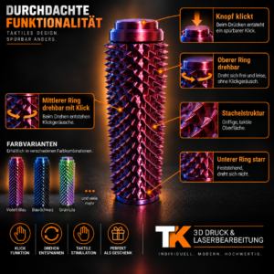 4 in 1 Fidget Zweifärbig